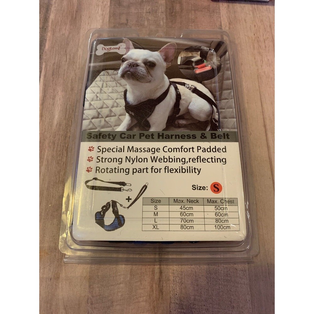DogLemi Pet Harness Safety Car Small